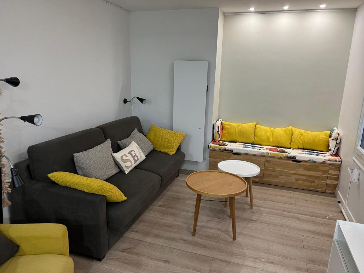 Bel Appartement Plein Centre 100M De La Mer Merville-Franceville-Plage Buitenkant foto