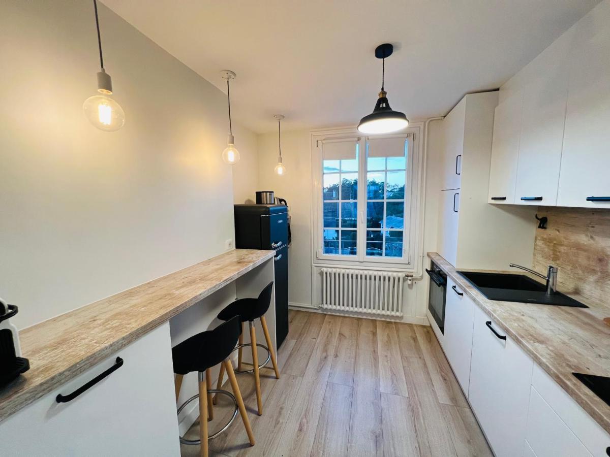 Bel Appartement Plein Centre 100M De La Mer Merville-Franceville-Plage Buitenkant foto